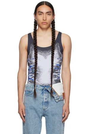 Y / PROJECT Whisker Print Tank Top