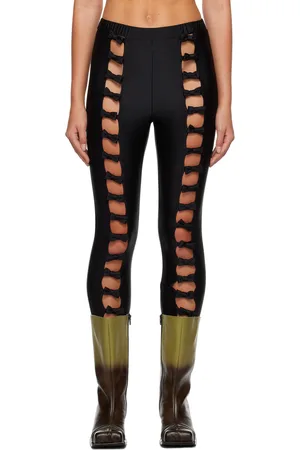 pushBUTTON Bow Cut Leggings