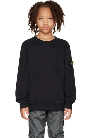 Stone Island Kids Black 61320 Sweatshirt