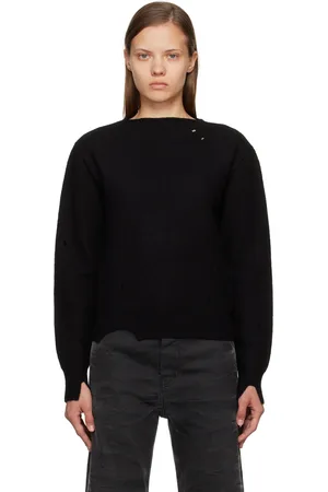 Maison Margiela Black Cutout Sweater