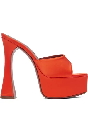 Amina Muaddi Dalida Heeled Sandals