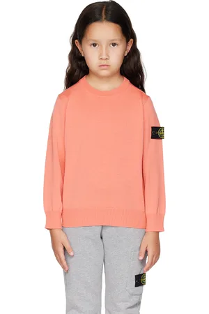 Stone Island Kids Pink 509C4 Sweater