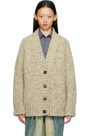Maison Margiela Green Botanical Dye Cardigan