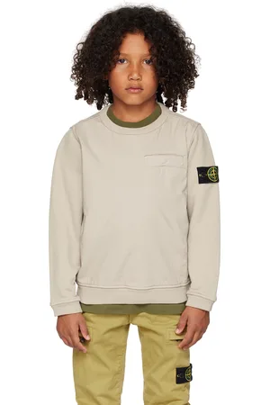 Stone Island Kids Gray 60143 Sweatshirt