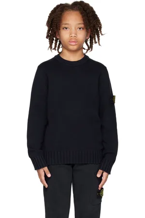 Stone Island Kids Navy 515A2 Sweater