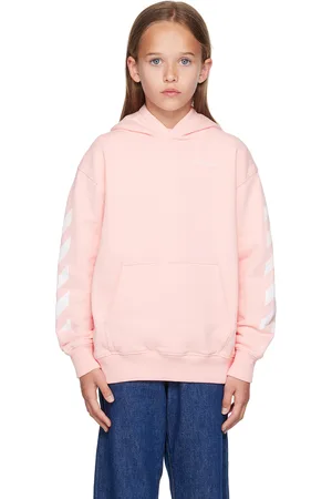 OFF-WHITE Kids Pink Classic Arrow Hoodie