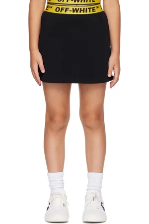 OFF-WHITE Kids Black Industrial Skirt