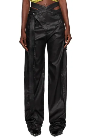 OTTOLINGER Wrap Faux-Leather Jeans