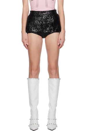 pushBUTTON SSENSE Exclusive Sequin Front Wrap Skort