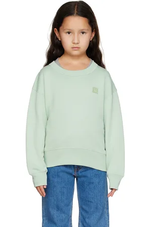 Acne Studios Kids Green Patch Sweatshirt