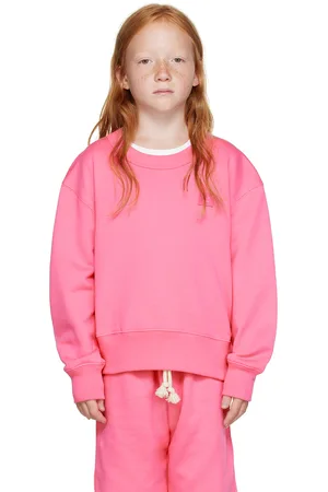 Acne Studios Kids Pink Patch Sweatshirt
