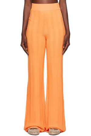 REMAIN Birger Christensen Orange Straight Pants