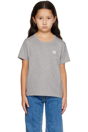 Acne Studios Kids Gray Patch T-Shirt