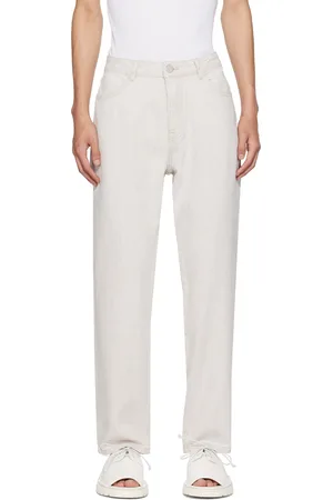 Rohe Beige Straight-Leg Jeans