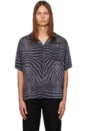 Rhude Black Zebra Shirt