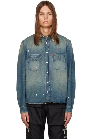 Rhude Faded Denim Shirt