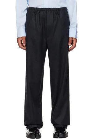 T/SEHNE Gray Relaxed-Fit Trousers