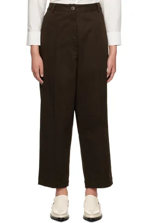 CORDERA Brown Seam Trousers