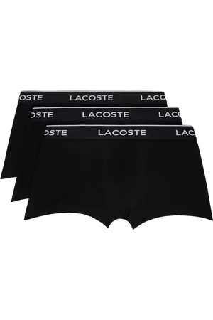 Three-Pack Black Boxers