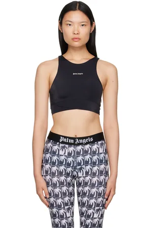 Palm Angels Black New Classic Sport Bra