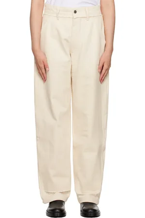 AIREI Beige Panel Trousers
