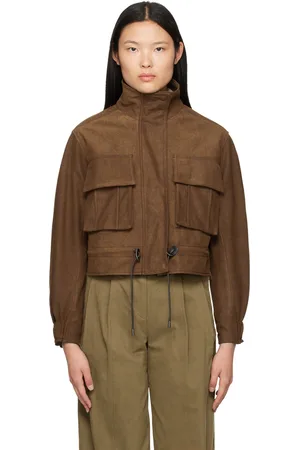 LVIR Drawstring Faux-Leather Jacket