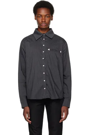 Youths in Balaclava Striped Shirt