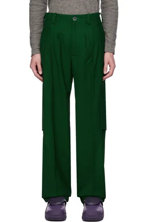 Kiko Kostadinov Green Megara Trousers