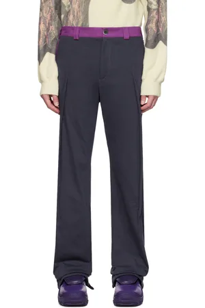Kiko Kostadinov Gray Agathon Trousers