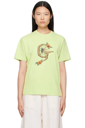 Gentle Fullness Green Graphic T-Shirt