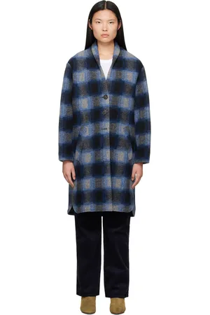 Isabel Marant Navy Gabriel Coat