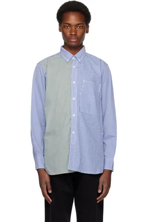 Pop Trading Company Blue & Checked Shirt
