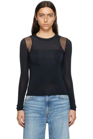 LVIR Contrast Mesh Long Sleeve T-Shirt