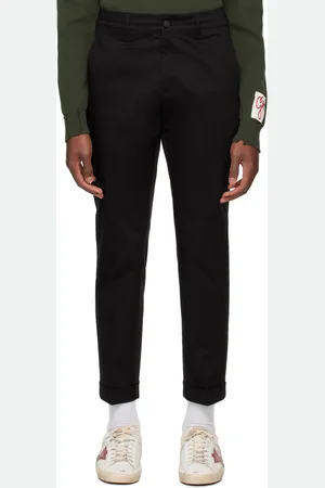 Golden Goose Black Straight Trousers