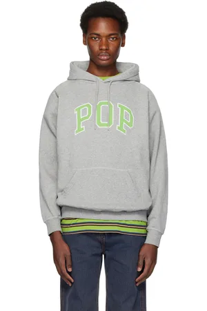 Pop Trading Company Gray Arch Hoodie