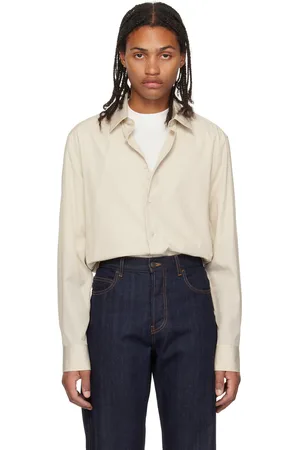 The Row Beige Julio Shirt
