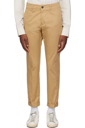 Golden Goose Beige Straight Trousers