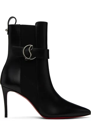 Christian Louboutin Black So CL 85 Chelsea Boots