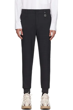 WOOYOUNGMI Gray Drawstring Trousers
