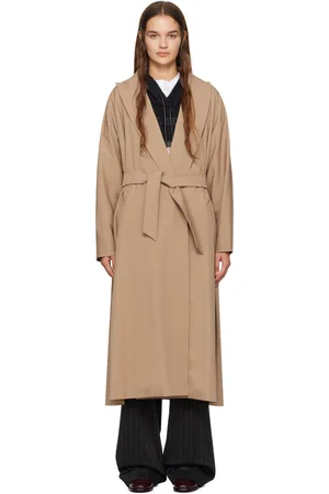 Max Mara Tan Ottico Coat
