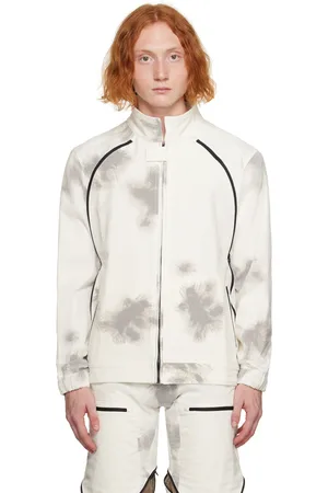 Olly Shinder White Quad Zip Jacket
