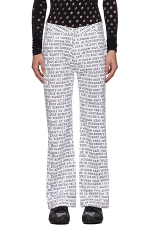 Maisie Wilen White Nebula Trousers