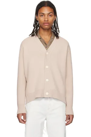 Lanvin Beige Button Cardigan