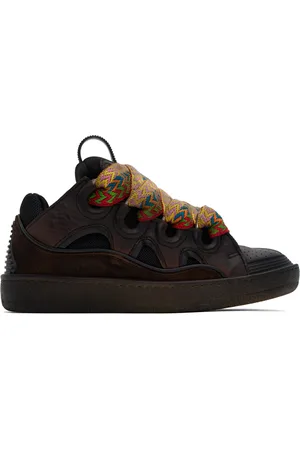 Lanvin Brown Curb Sneakers