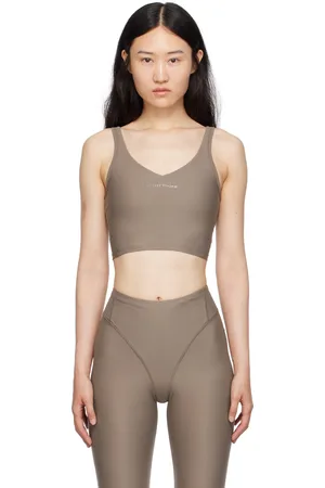 District Vision Brown Long Line Sport Bra