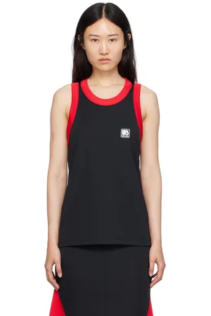 WALES BONNER Black Diop Tank Top