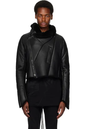 JULIUS Zipped Leather Jacket