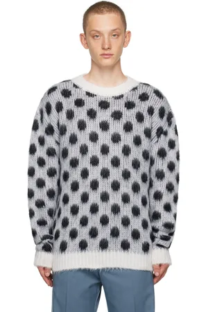 Marni White Polka Dot Sweater