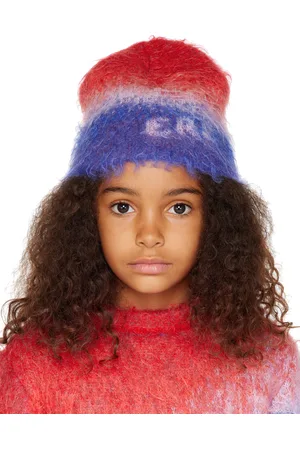 ERL Kids Blue & Red Gradient Beanie