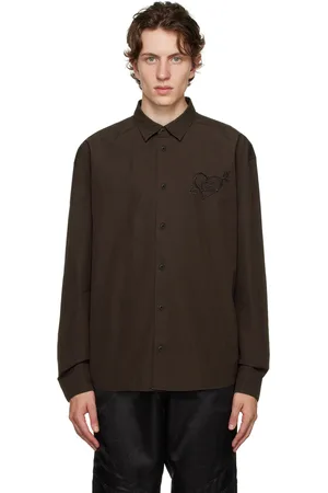 Etudes Brown Lyrique Graffiti Shirt